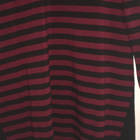 MICHAEL Michael Kors Striped - size L - wine berry & black - Picture 3 of 6